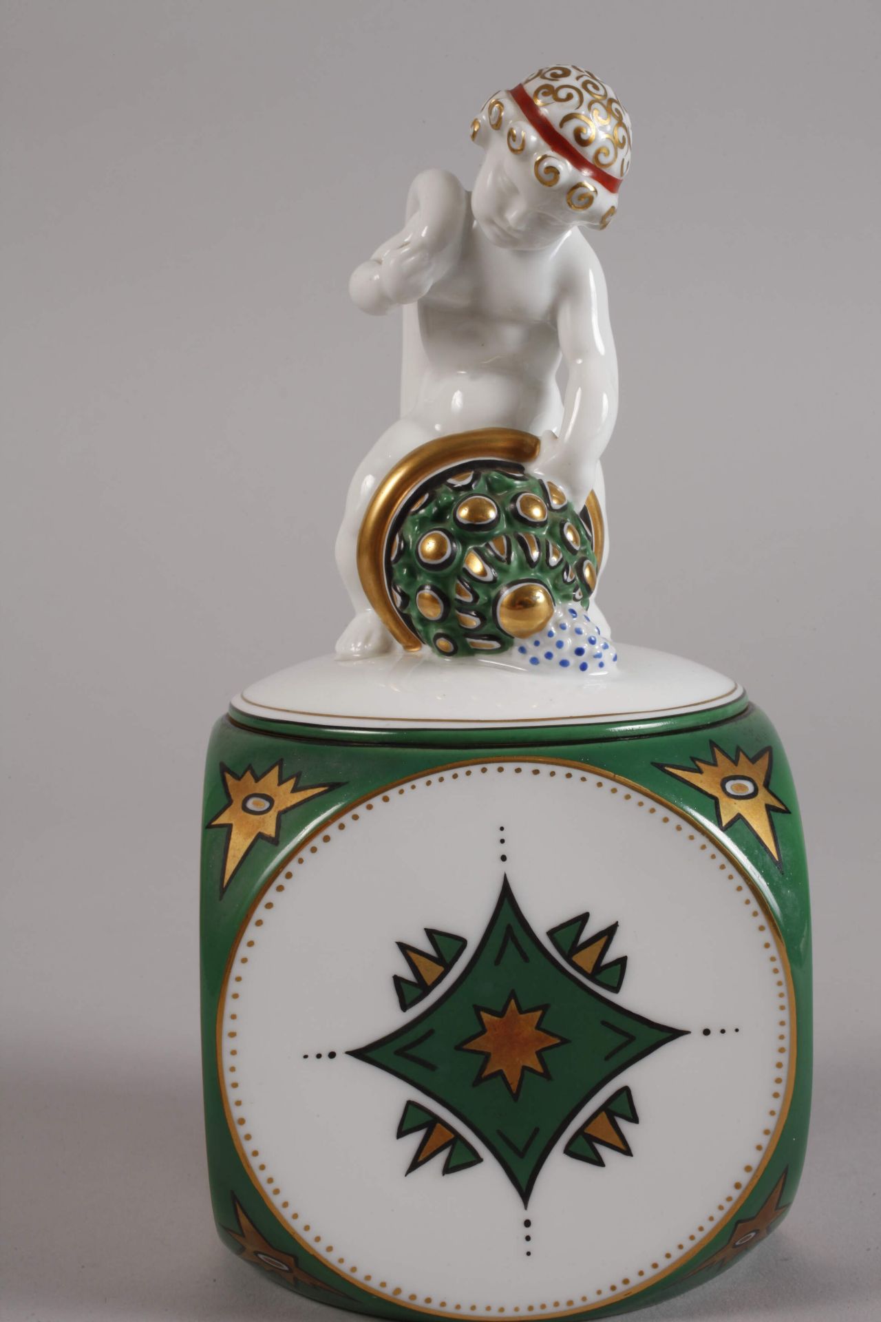 Fraureuth "Box with Putto and Cornucopia" - Image 2 of 5