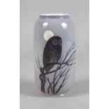 Copenhagen vase owl motif