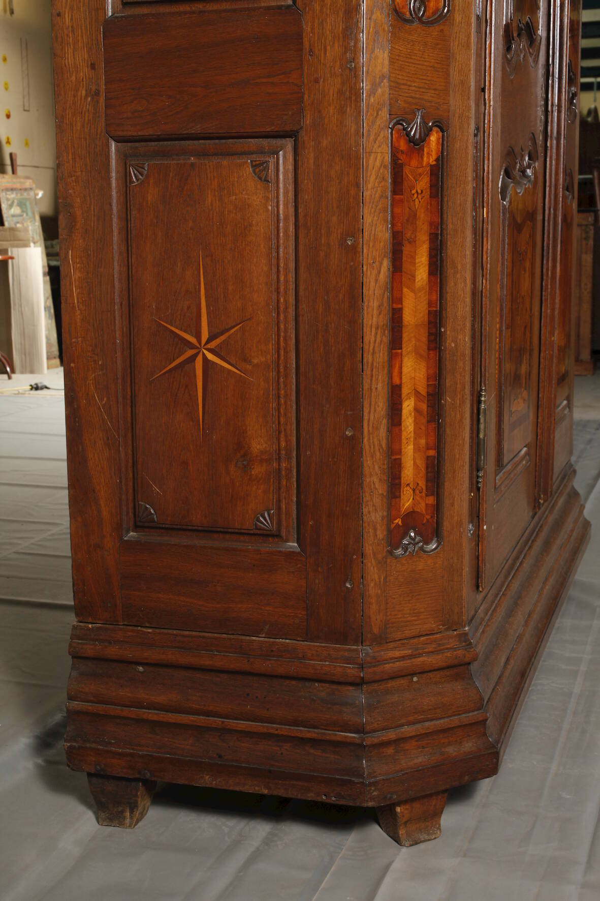 Fine baroque cabinet - Image 9 of 10