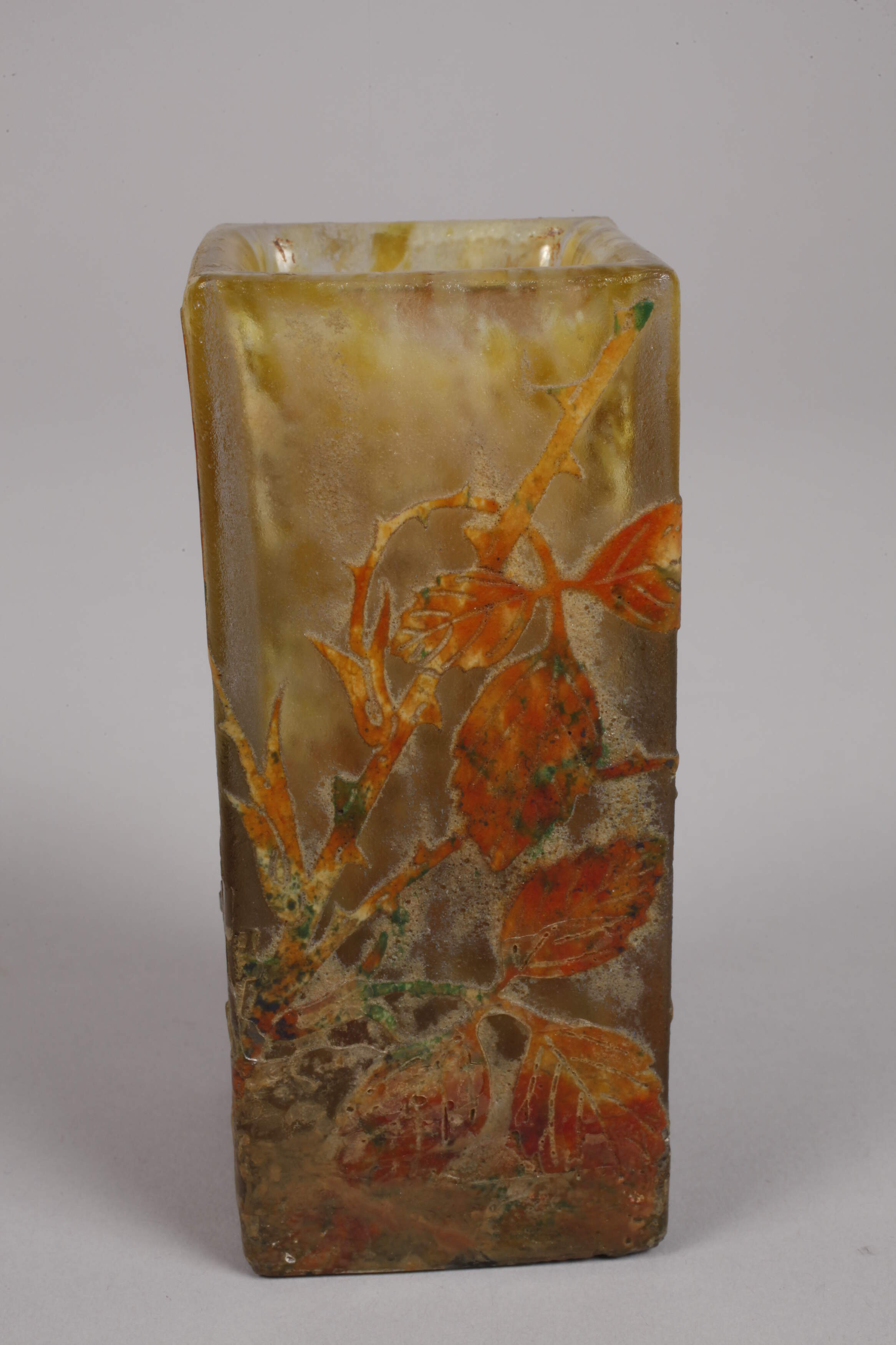 Daum Nancy vase blackberry decor - Image 3 of 4