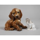 Rosenthal zwei Hunde