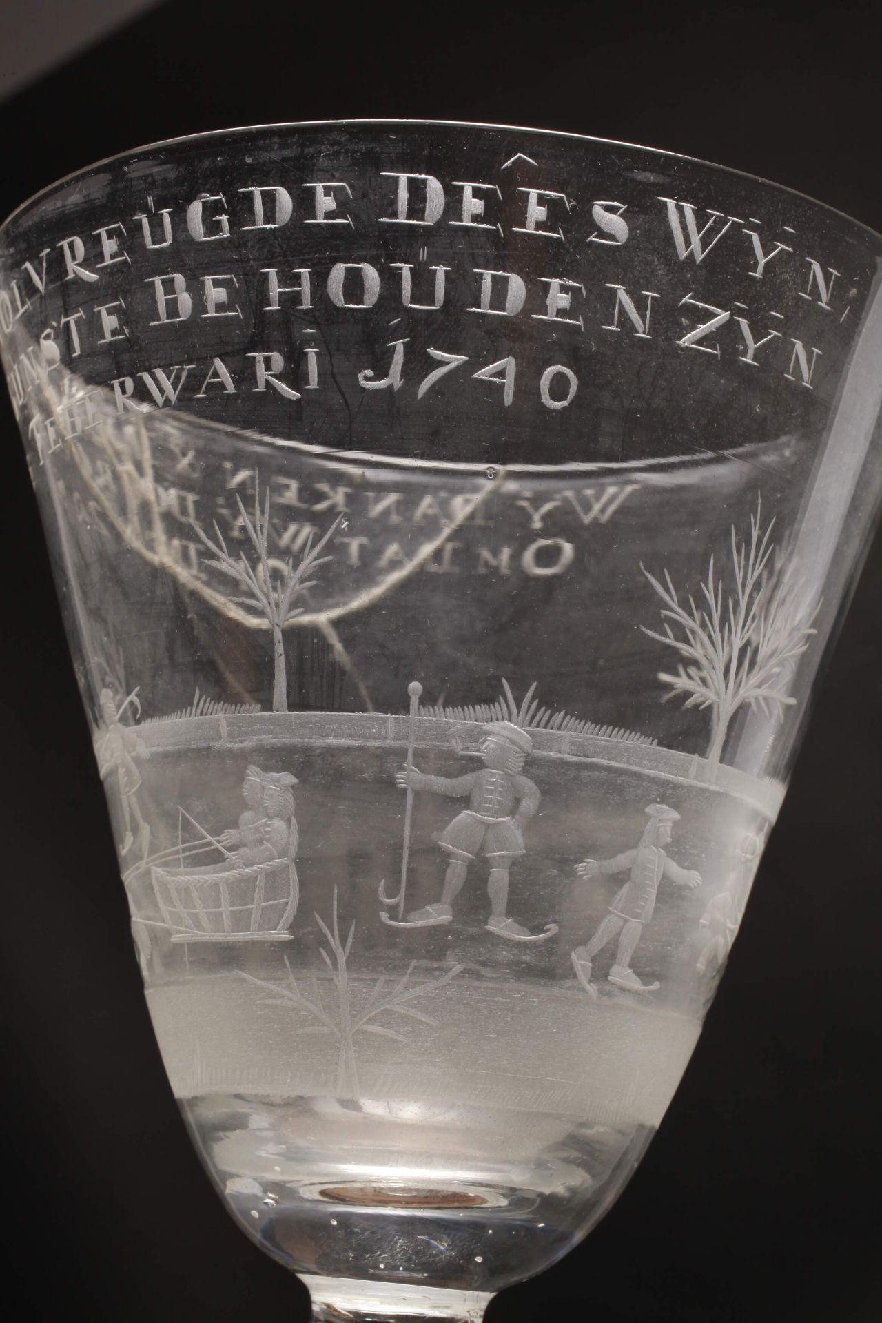 Baroque West Frisian drinking cup - Image 5 of 8