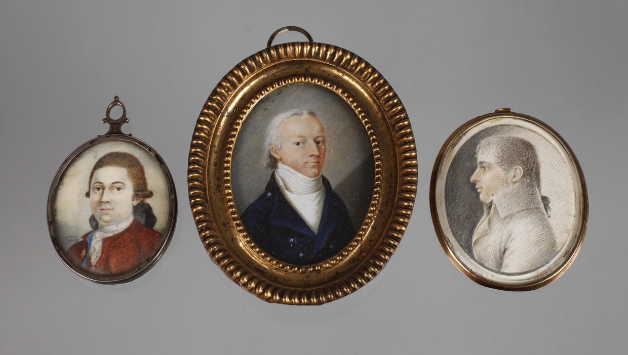 Three miniatures