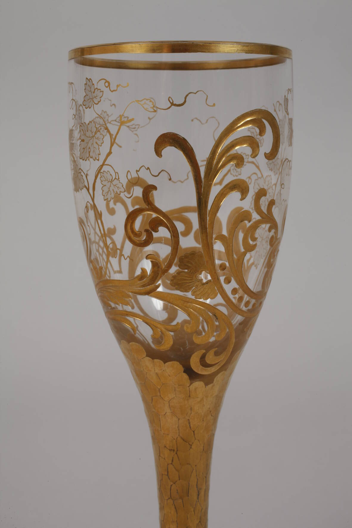 Champagne goblet gold decor - Image 3 of 4