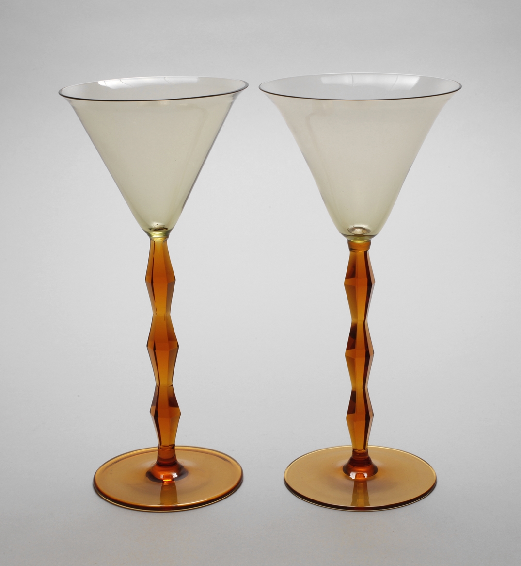 Josef Hoffmann two wine glasses