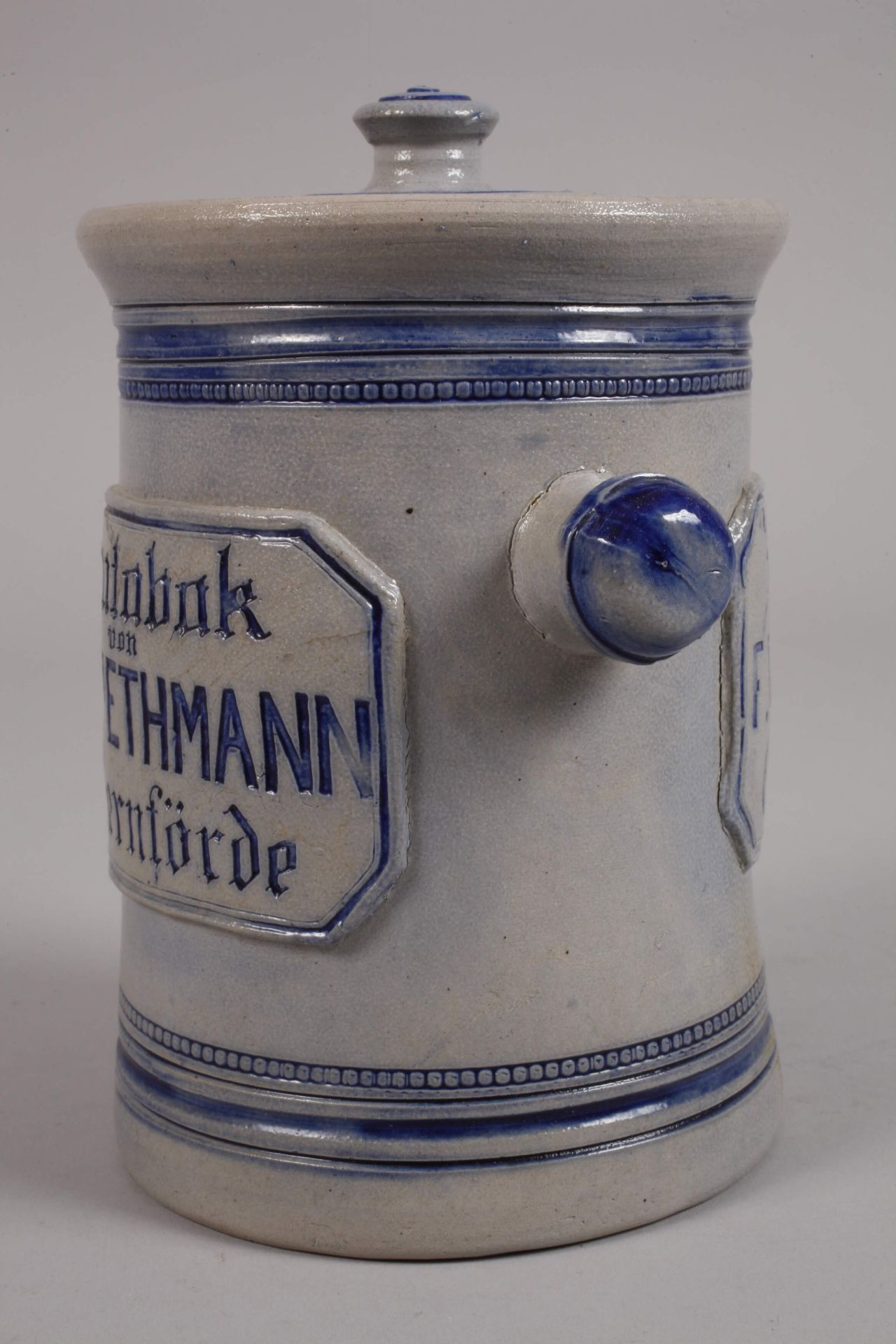 Westerwald chewing tobacco pot - Image 3 of 5