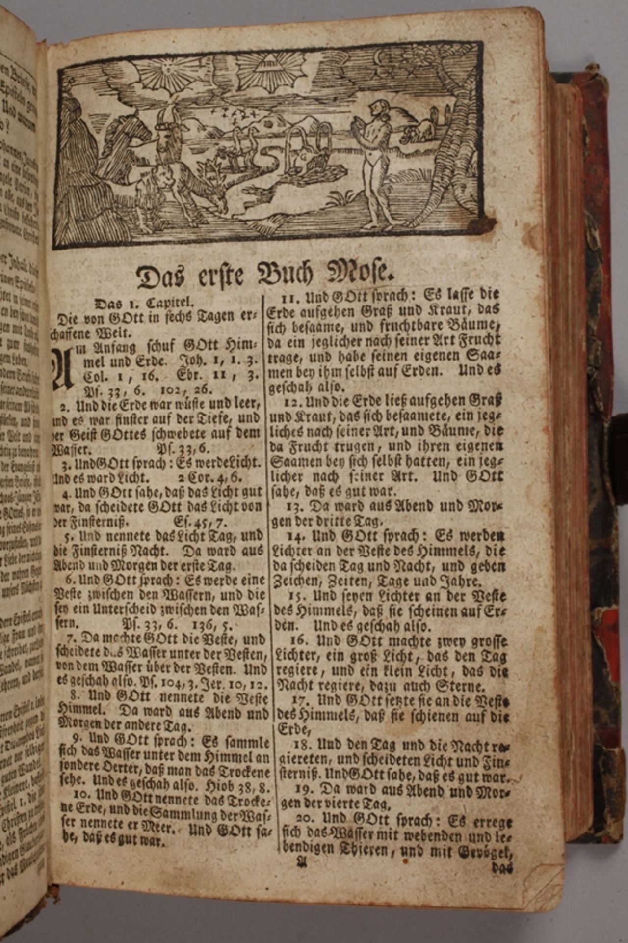 Bible circa 1780 - Image 4 of 5