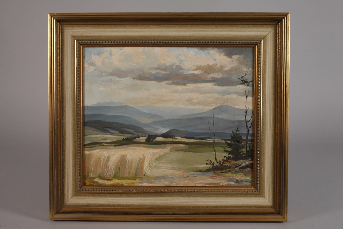 Hans Weiß-Aue, "Blick ins Erzgebirge" - Image 2 of 4