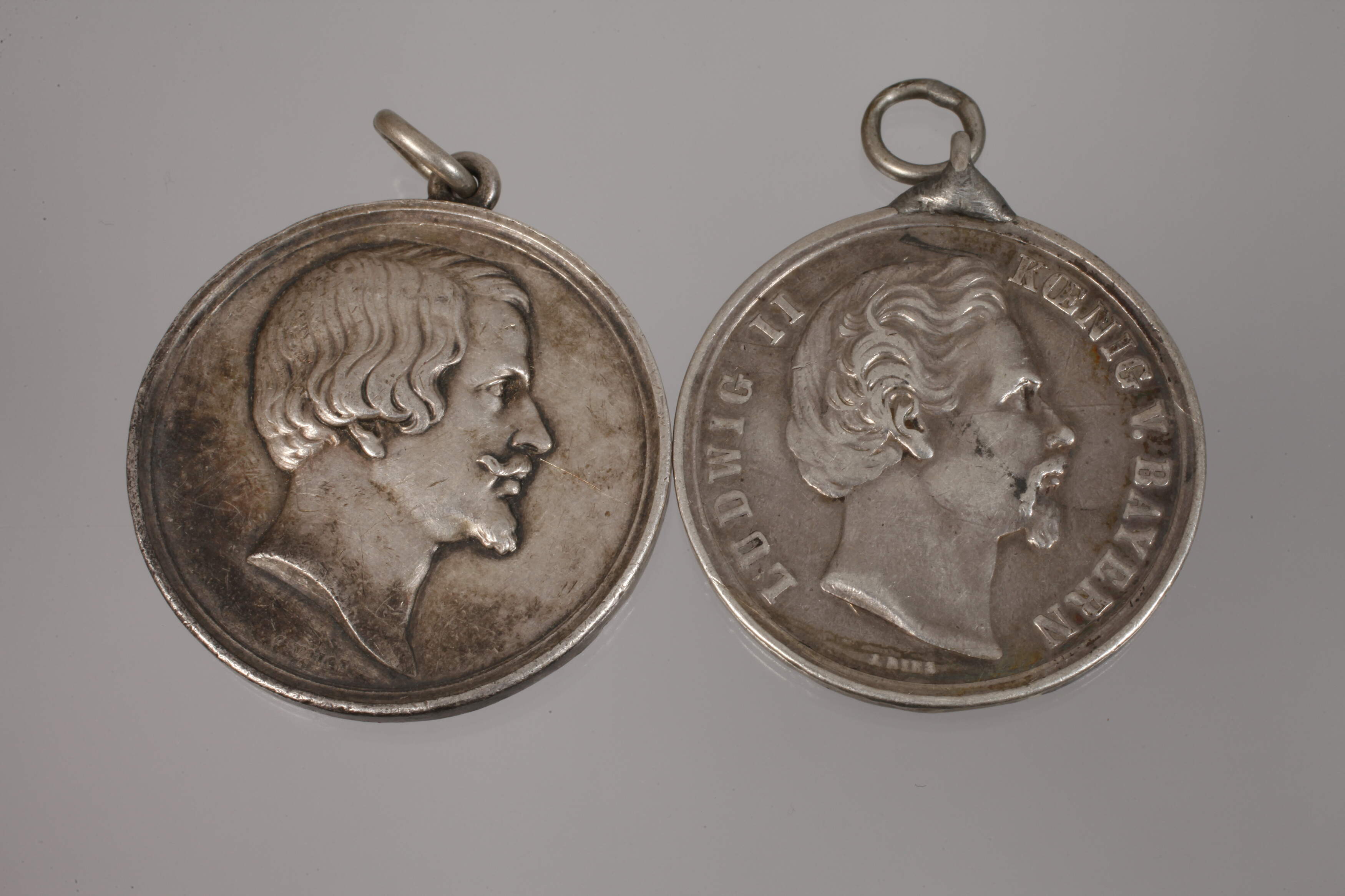 Three silver medals of Bavaria - Image 3 of 5