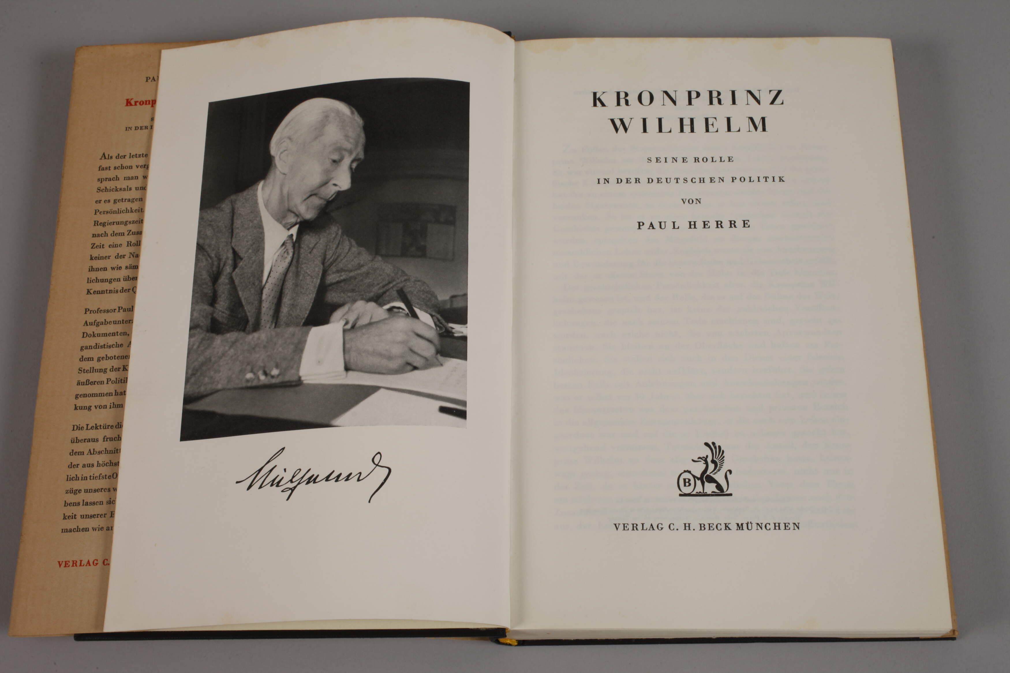 Autograph Crown Prince Wilhelm - Image 4 of 4
