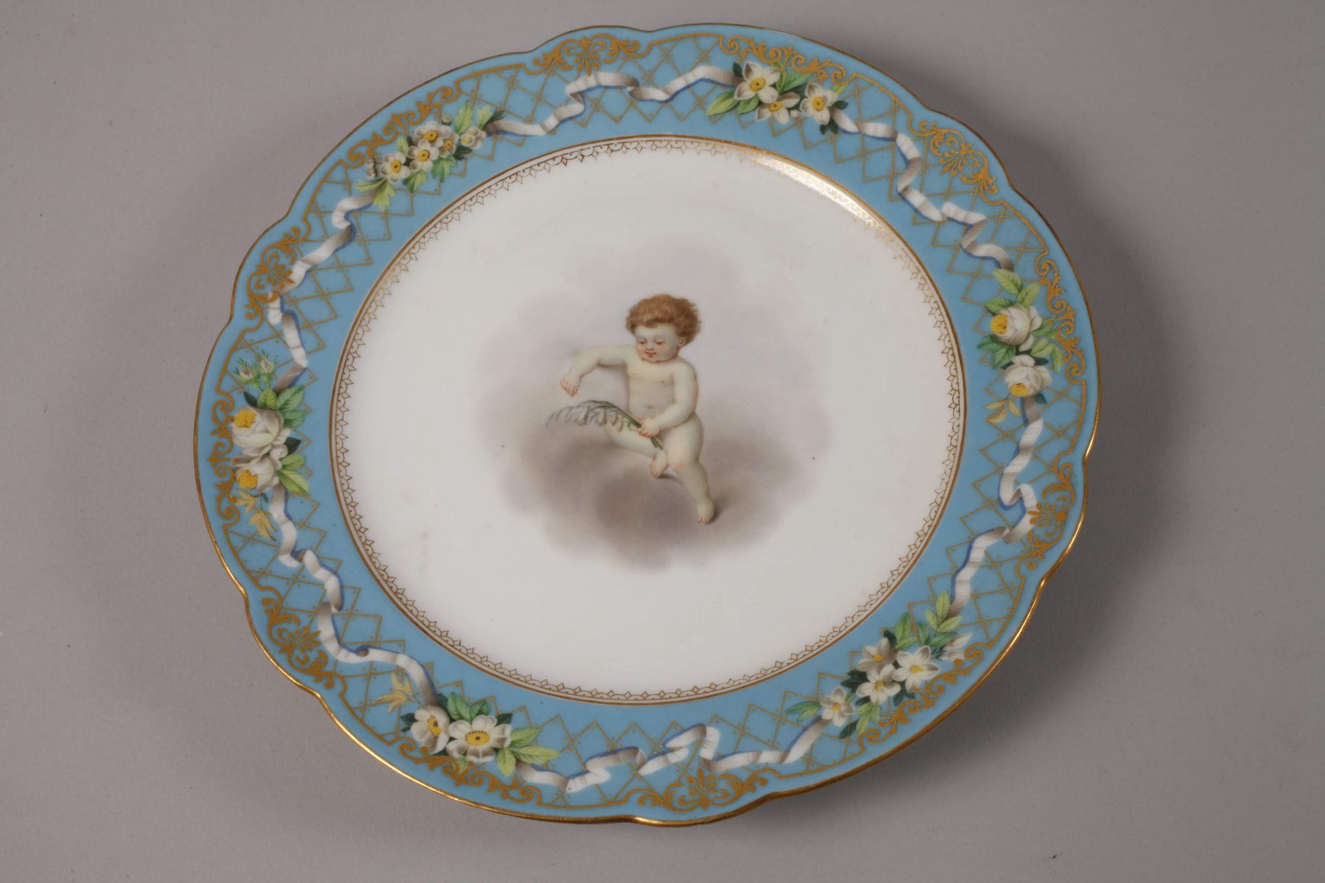 Russia six state plates with putti motif - Image 3 of 8