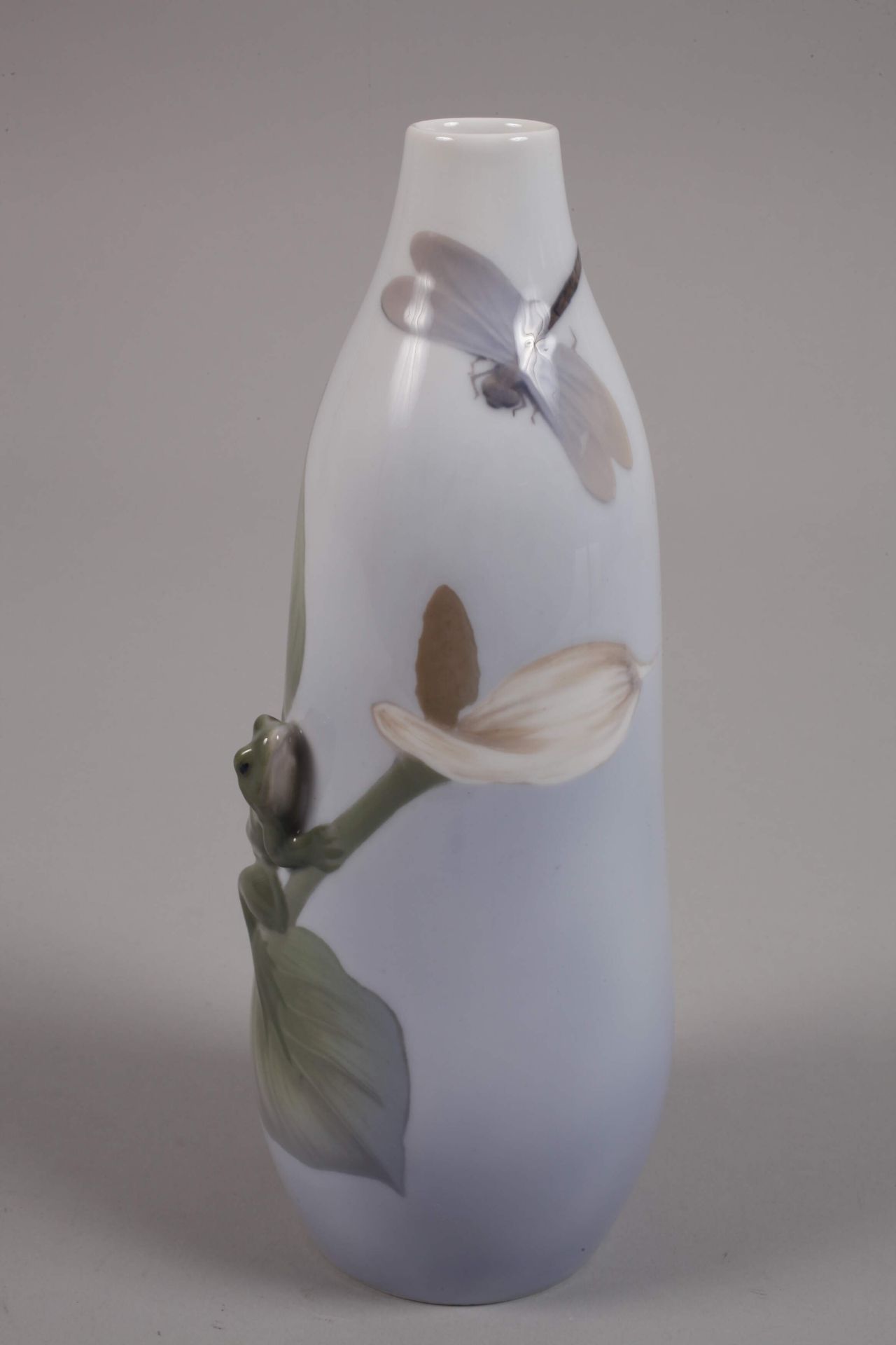 Copenhagen Vase with Water Frog - Image 2 of 4