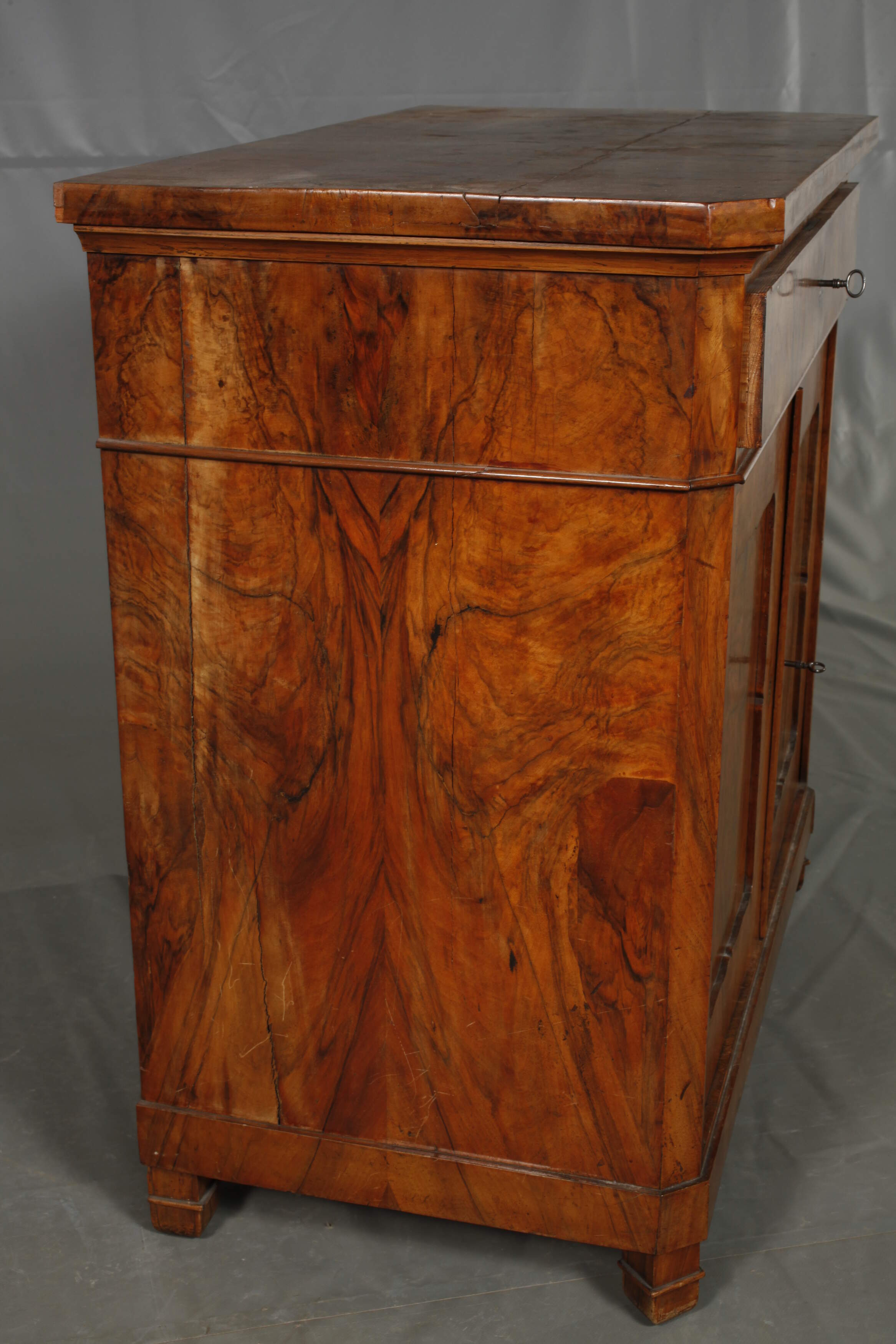 Late Biedermeier half cupboard - Image 4 of 7