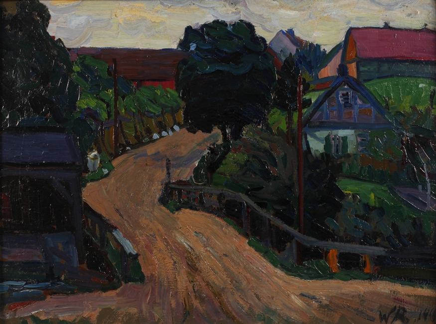 Walter Röhrig, "Dorfstrasse"