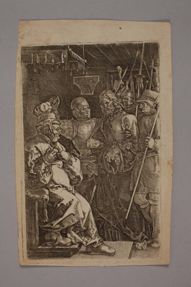 After Albrecht Dürer, Christ before Caiaphas - Image 2 of 5