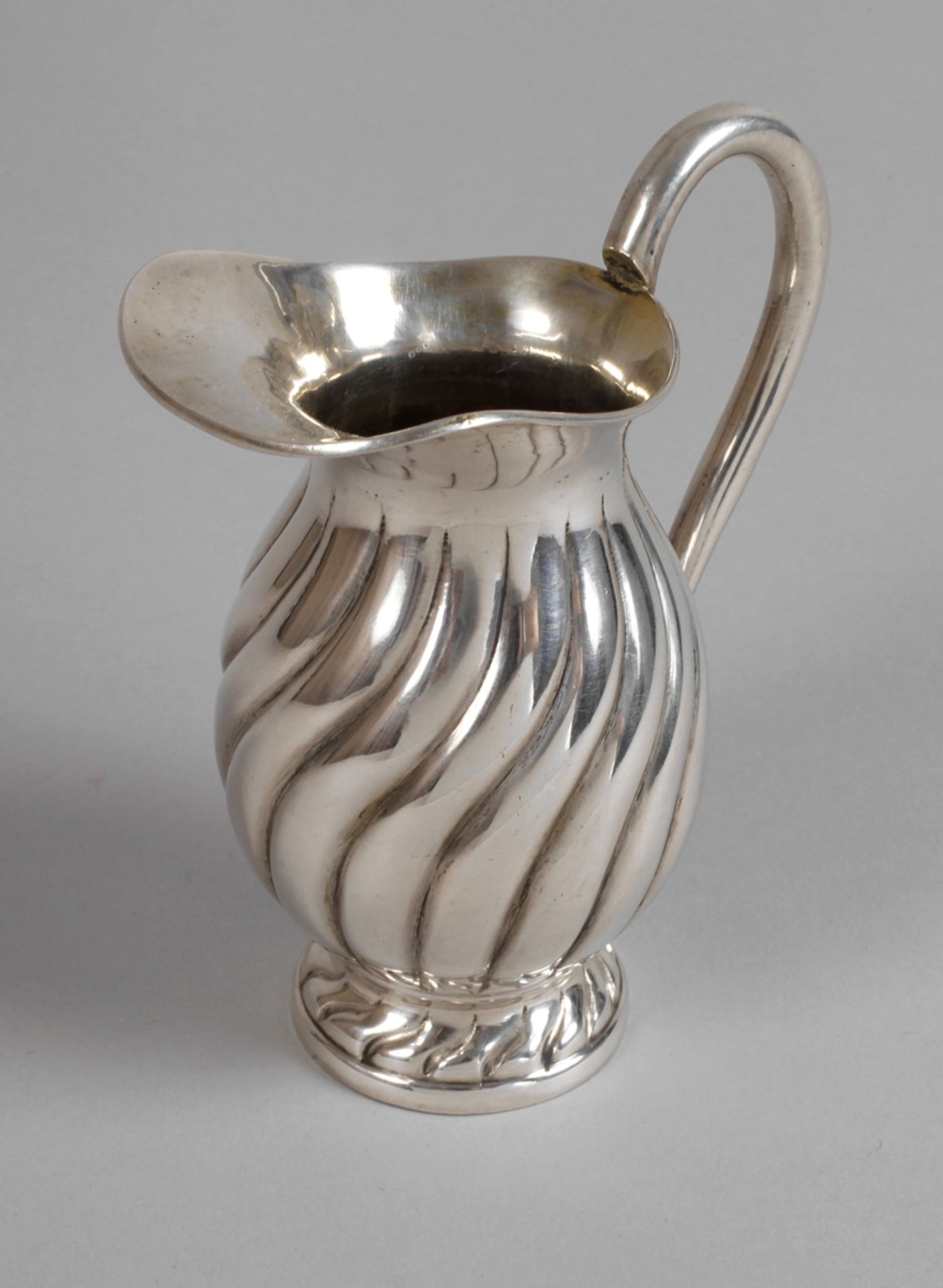 Milk jug silver Art Deco