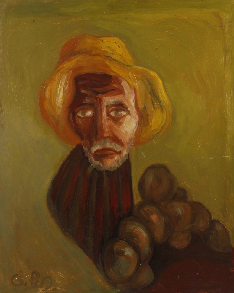 Gerhard Schöpplein, Farmer with Potatoes