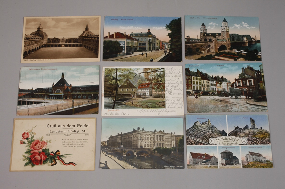 Large bundle of postcards and picture postcards - Image 6 of 12