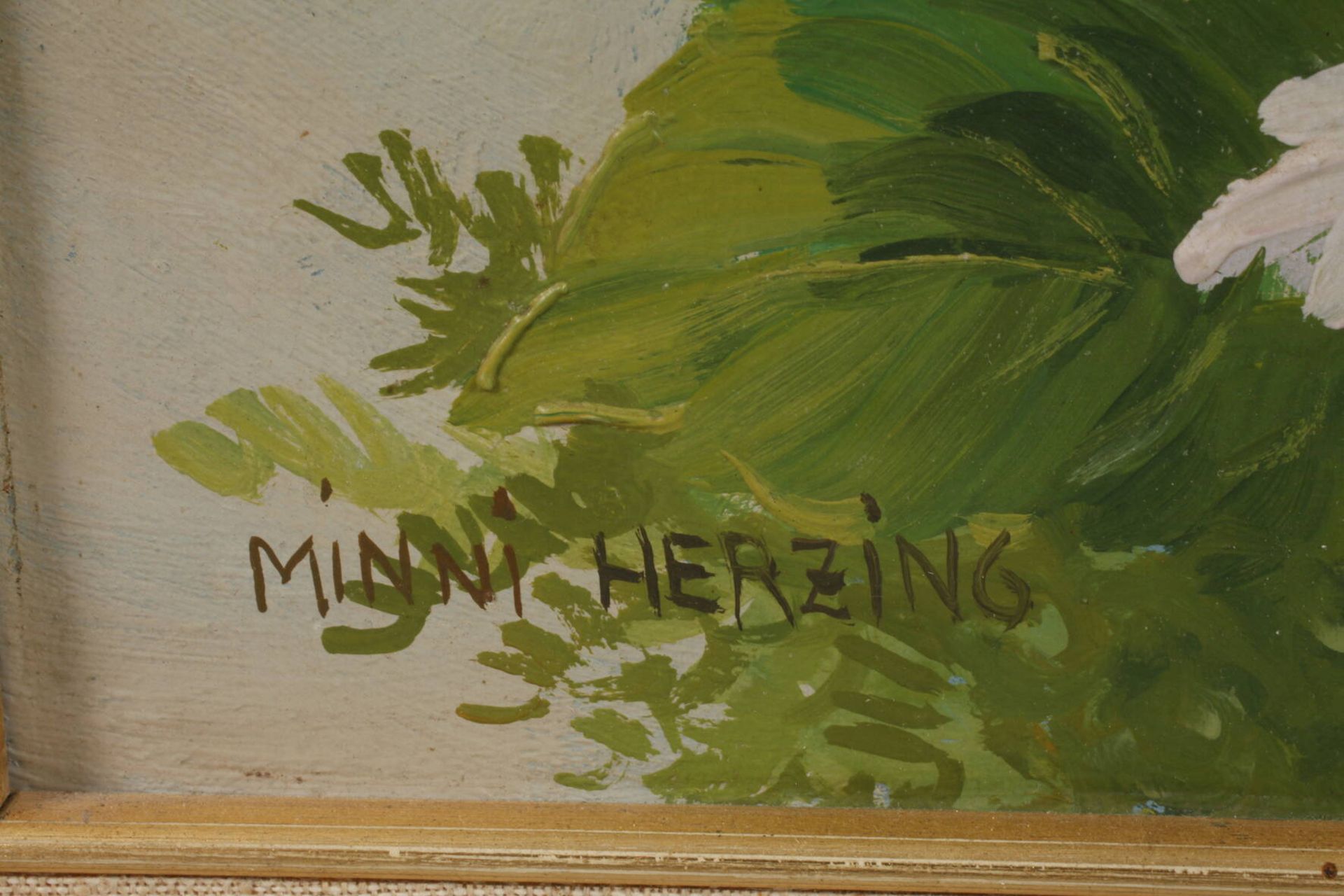 Minni Herzing, Blumenstück - Image 3 of 3