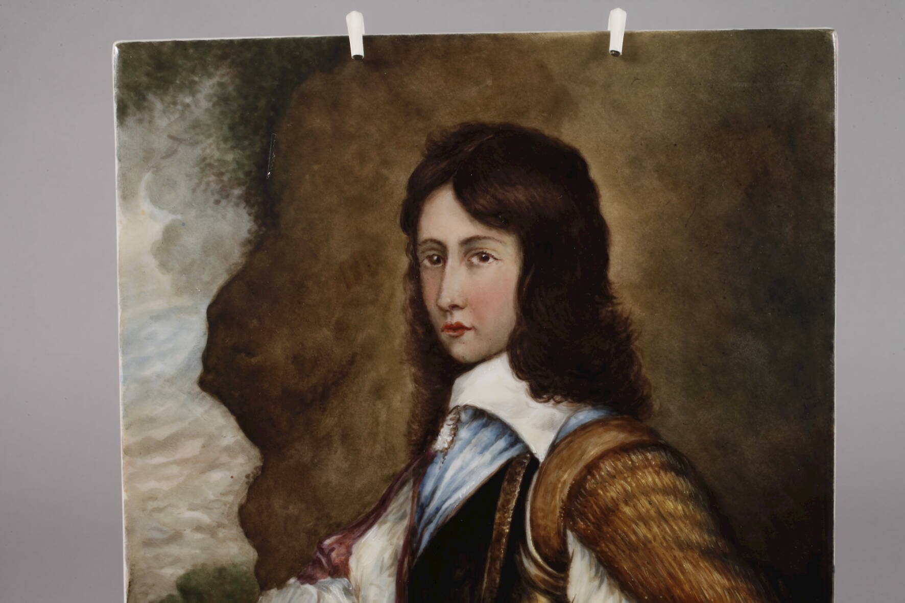 Picture plate Portrait Prince William II of Nassau-Orania - Image 2 of 6
