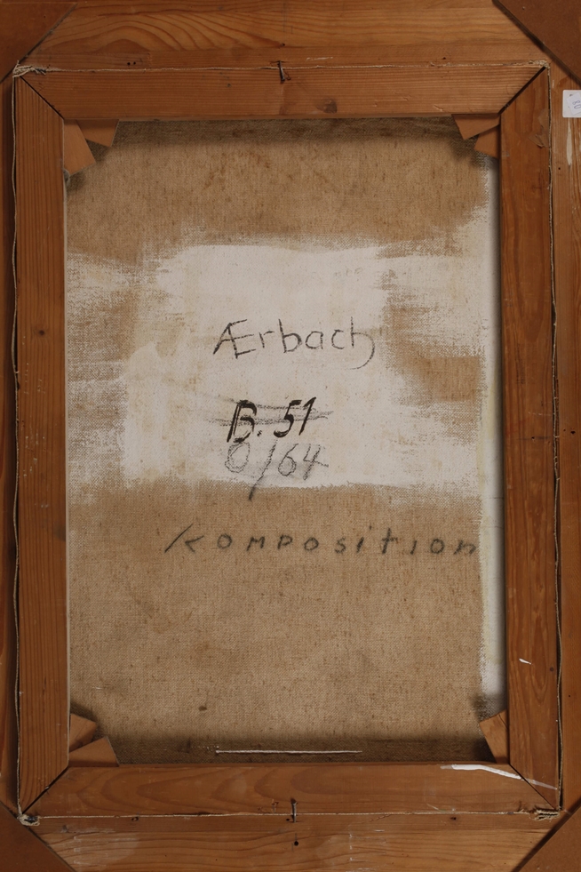 Alois Erbach, "Composition" - Image 4 of 4