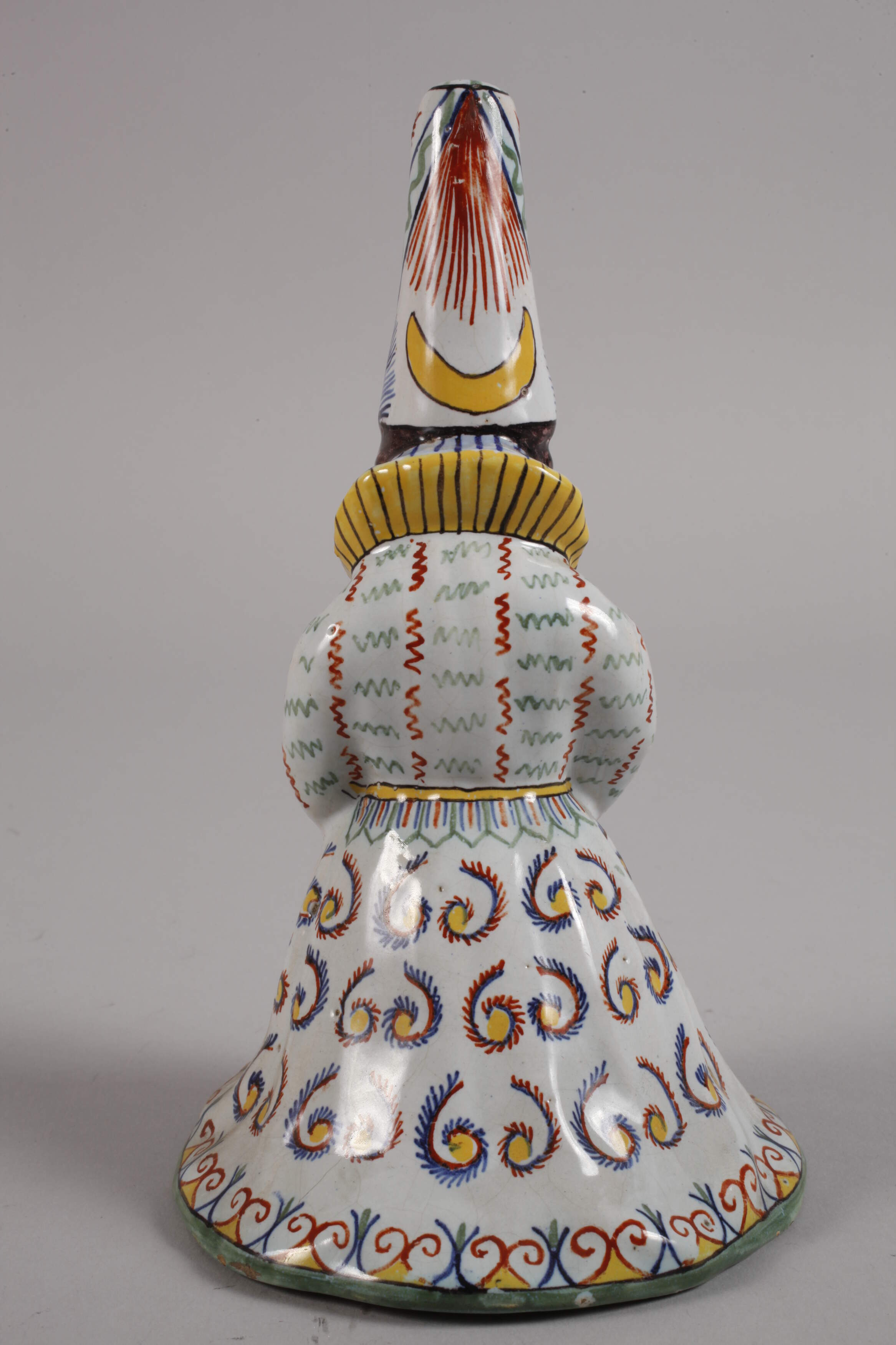 France figural table bell faience - Image 2 of 3