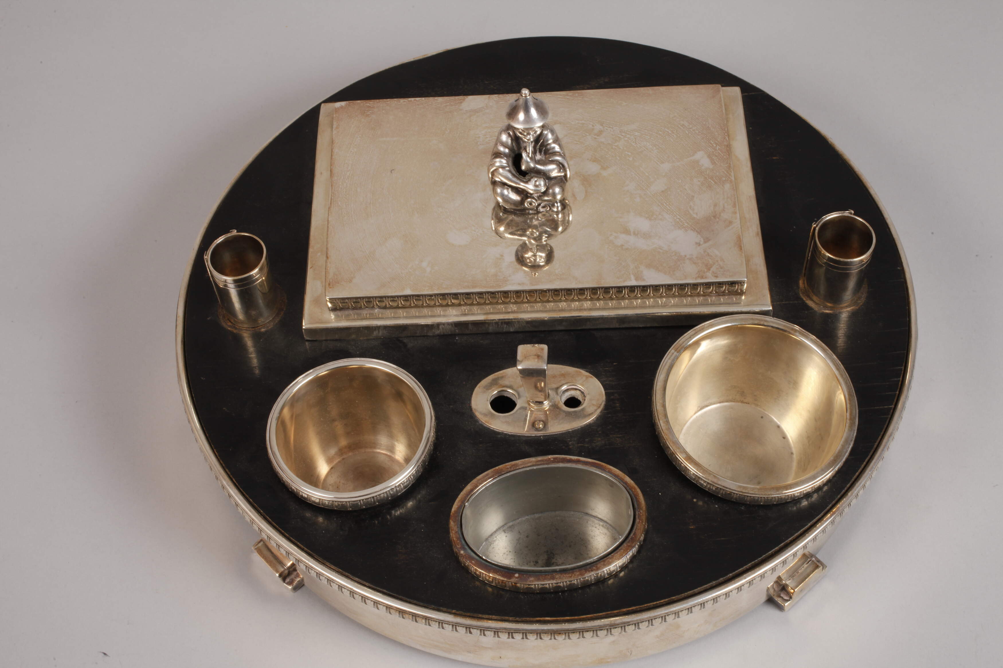 Art deco smoking set - Image 2 of 5