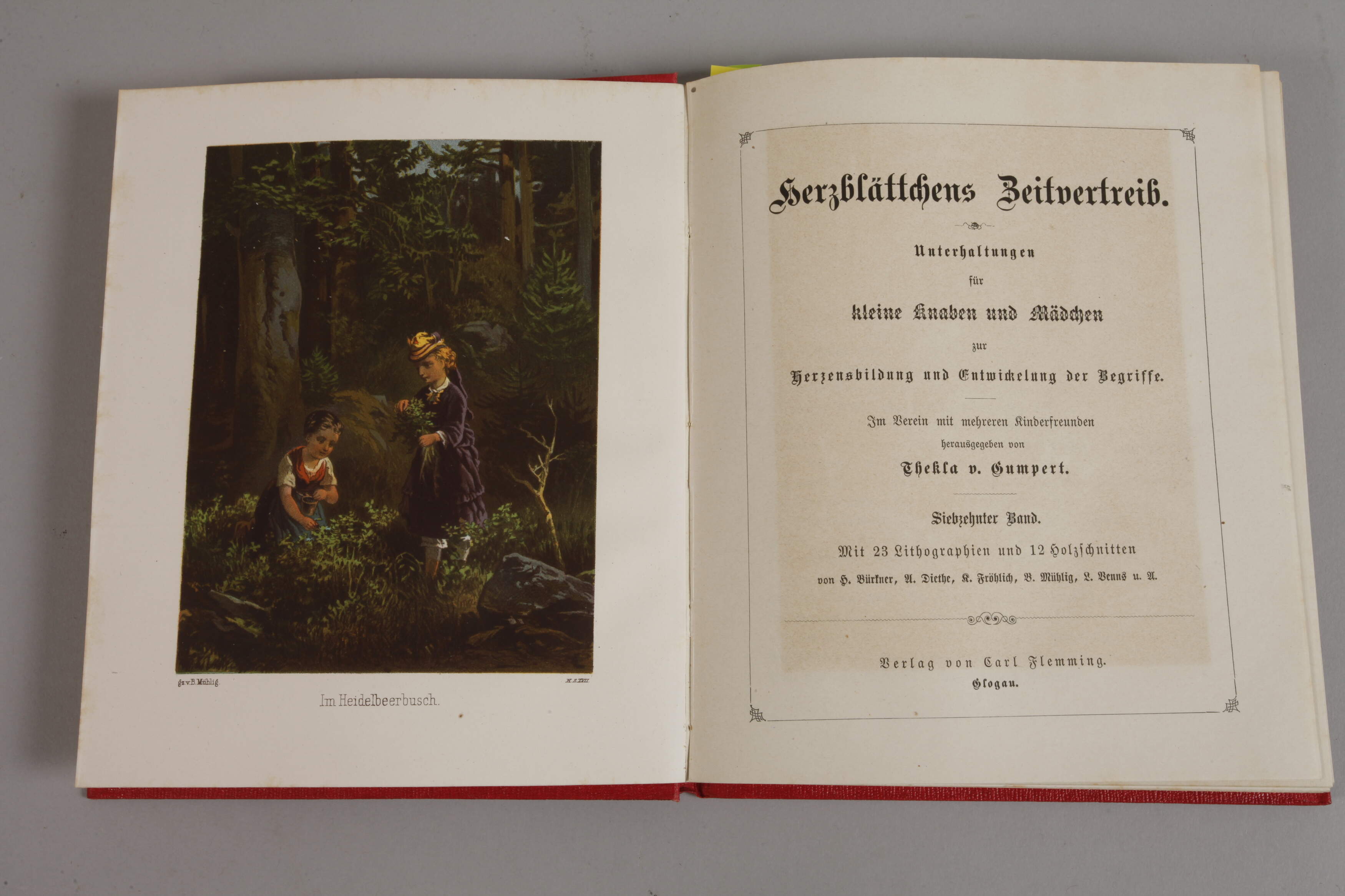 Ten volumes of the series Herzblättchens Zeitvertreib - Image 2 of 3