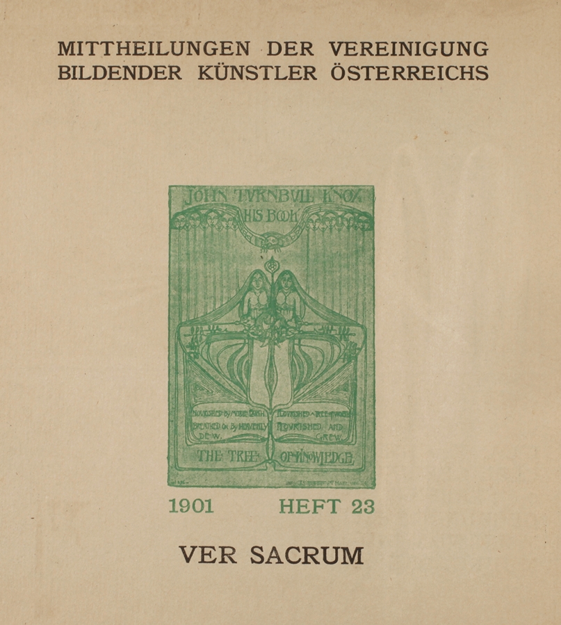 Title page "Ver Sacrum"