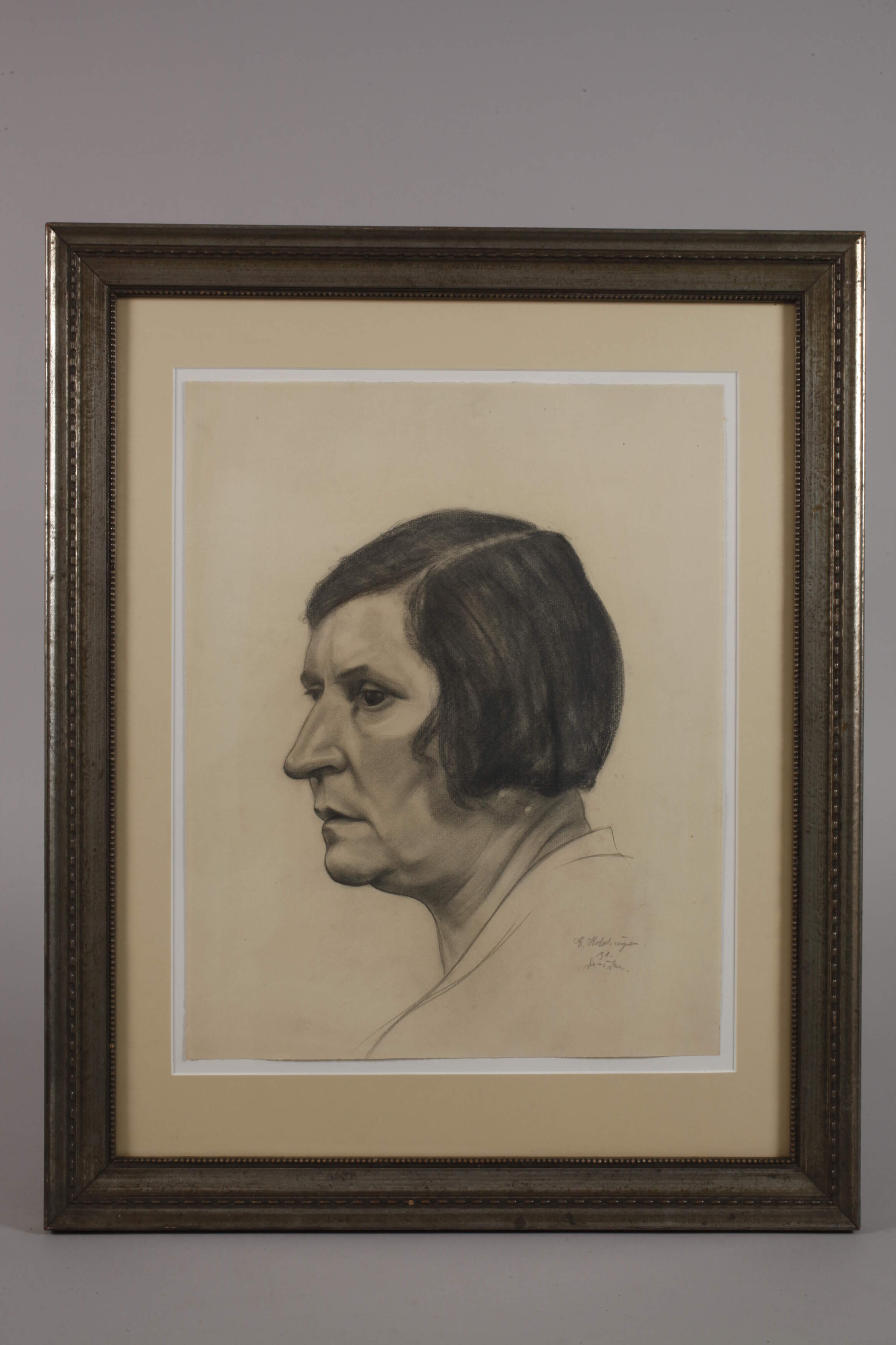 Ernst Holzhäuser, Portrait of a Lady - Image 2 of 3