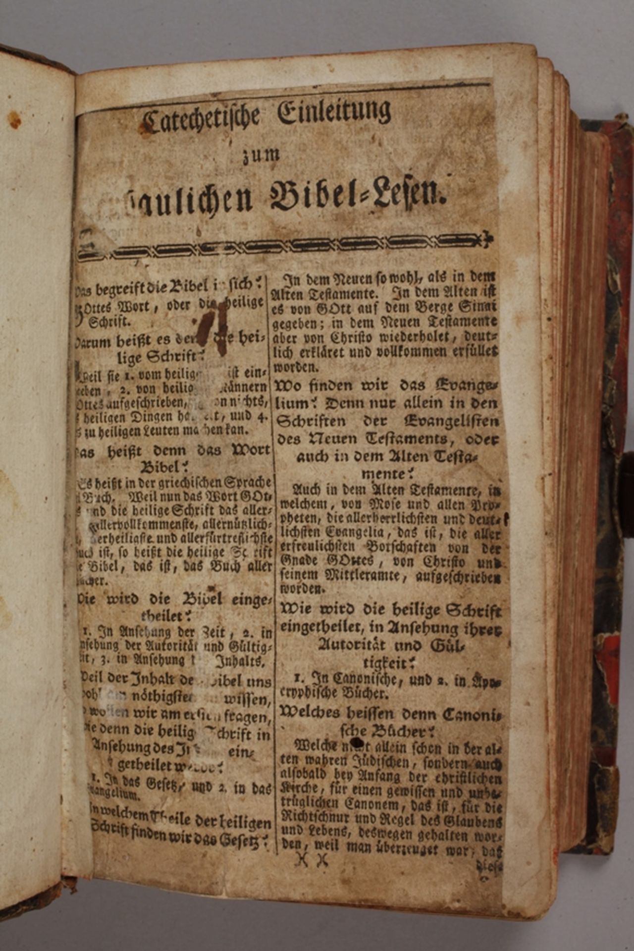 Bible circa 1780 - Image 3 of 5