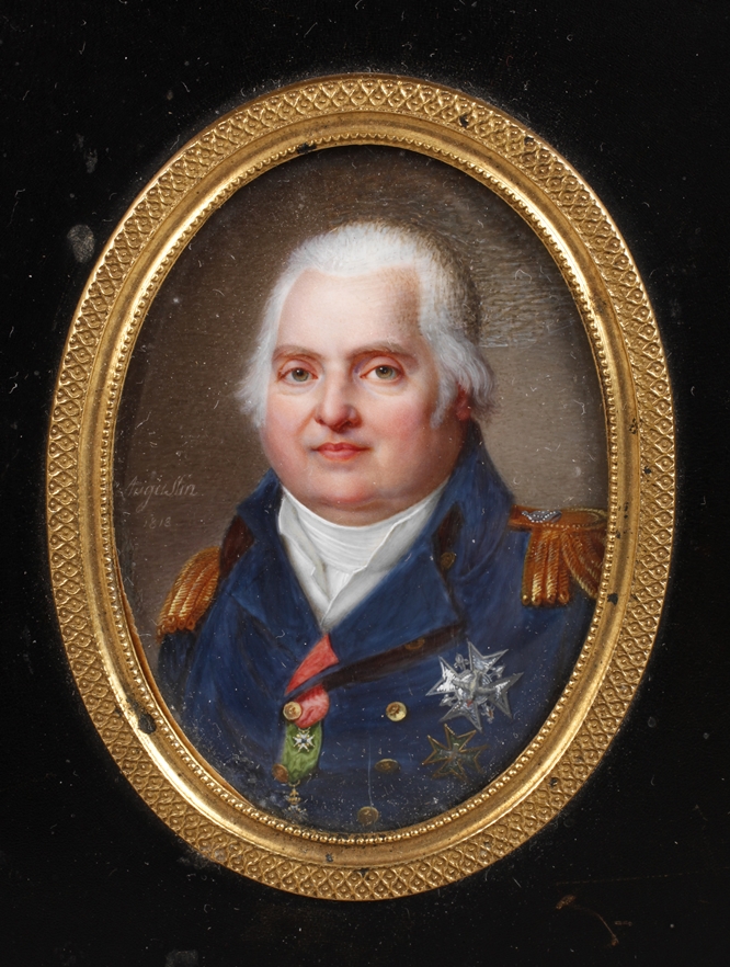 Jean Baptiste Augustin, Portrait of King Louis XVIII