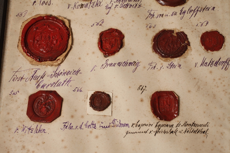 Collection of seals of German nobility - Image 5 of 5