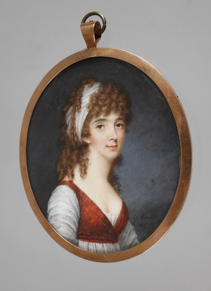 Classical miniature portrait