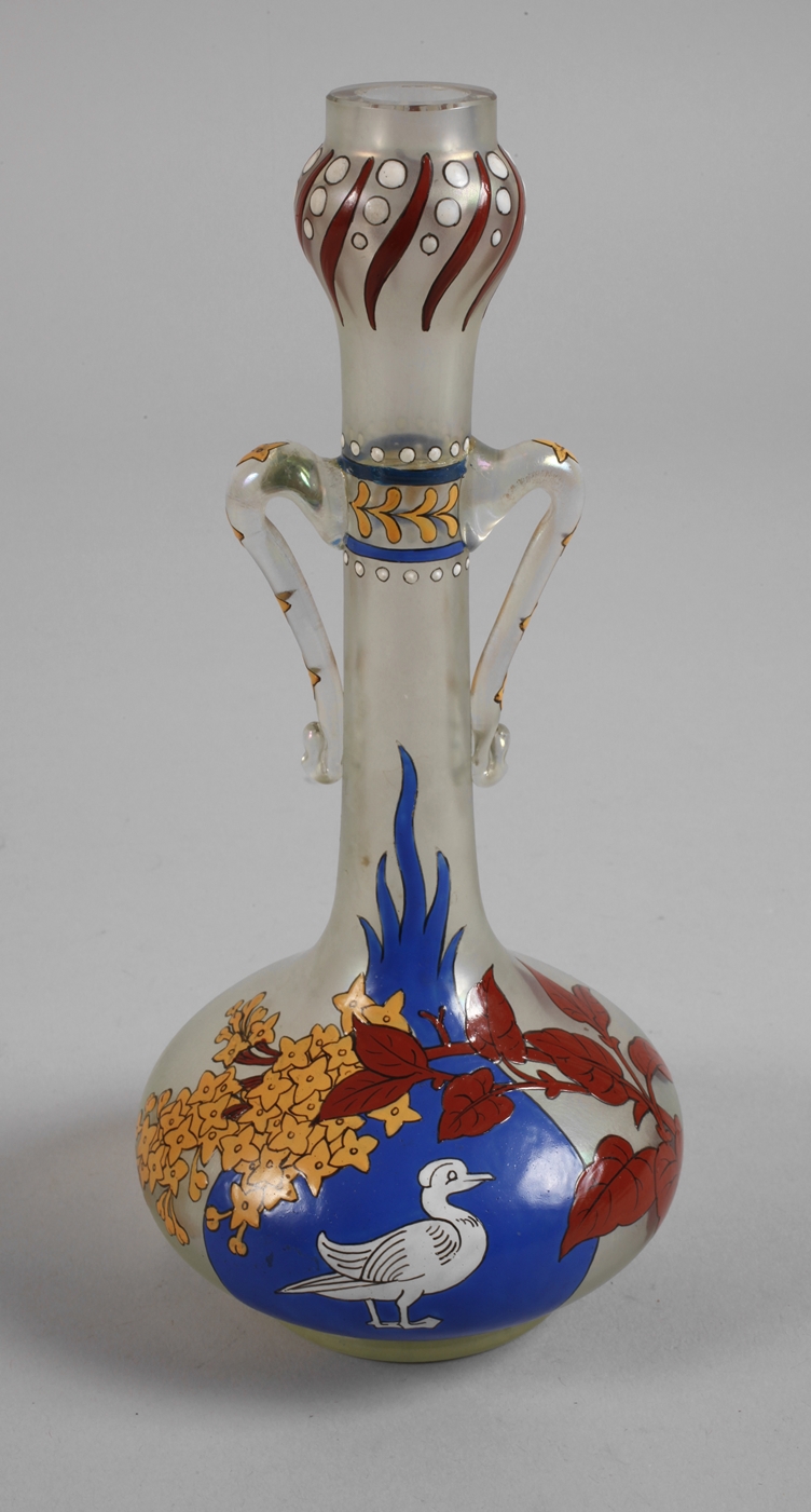 Fritz Heckert Vase with handles