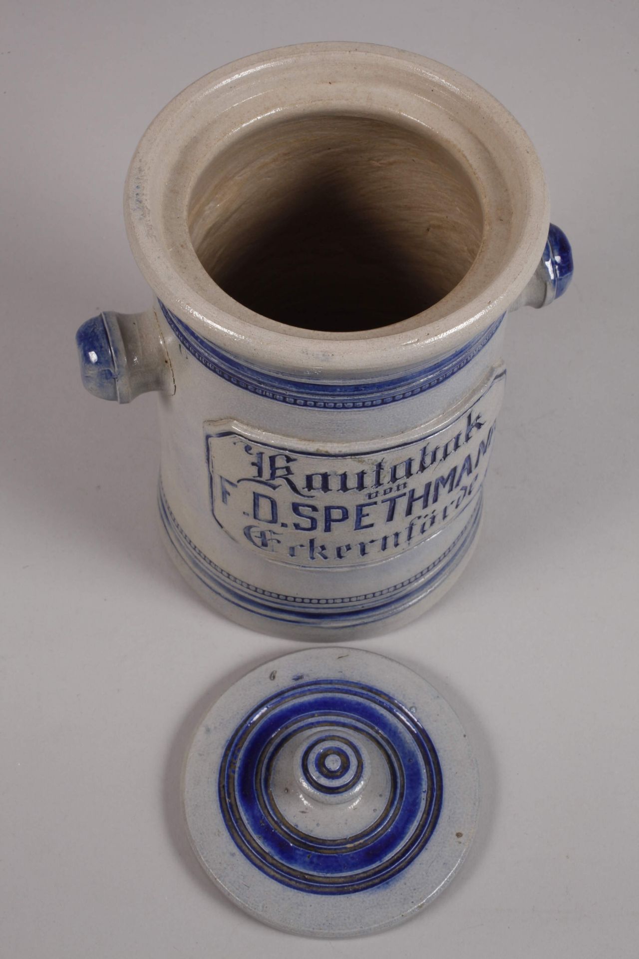 Westerwald chewing tobacco pot - Image 2 of 5