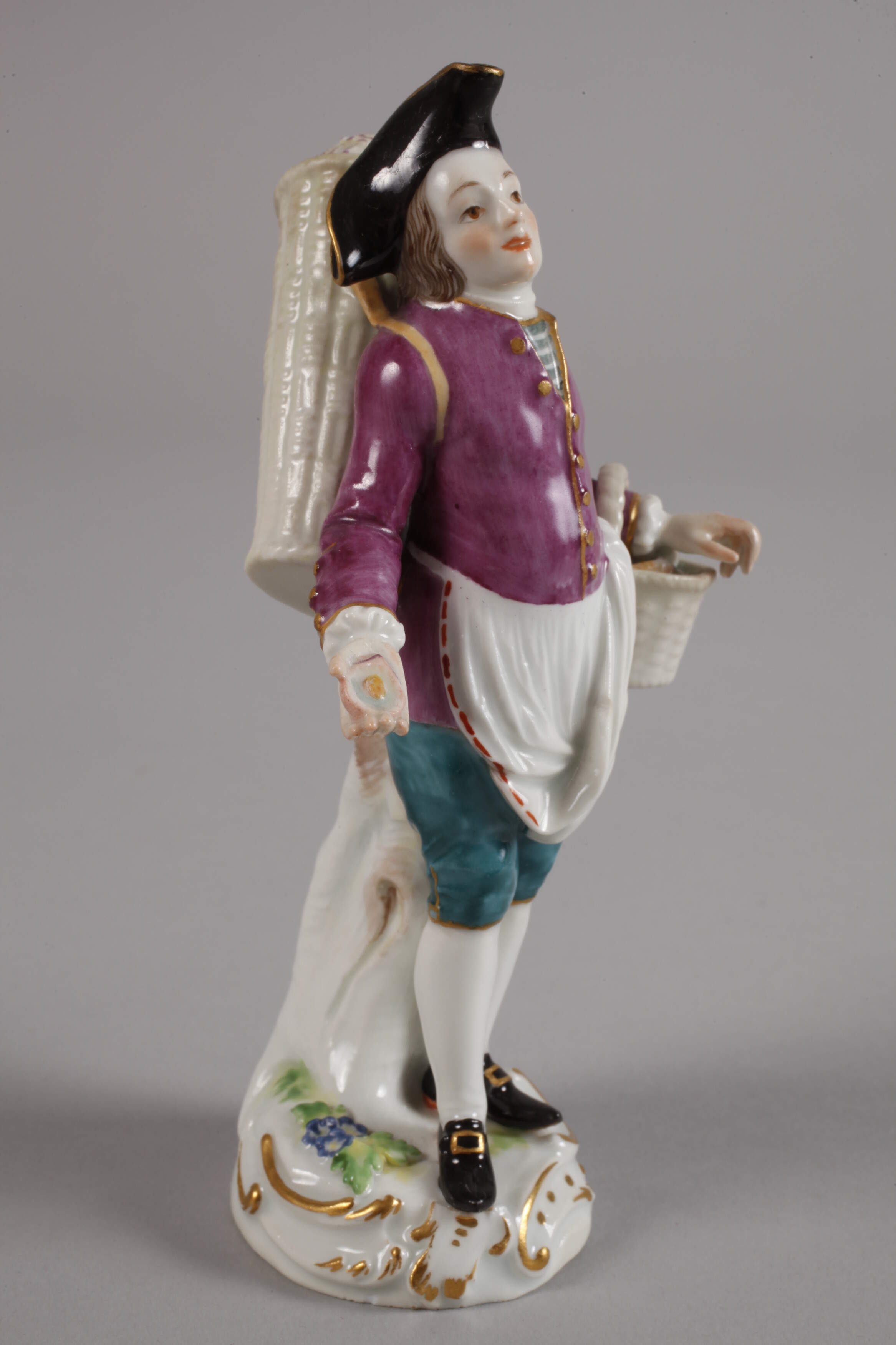 Meissen "Oyster Merchant" - Image 2 of 4