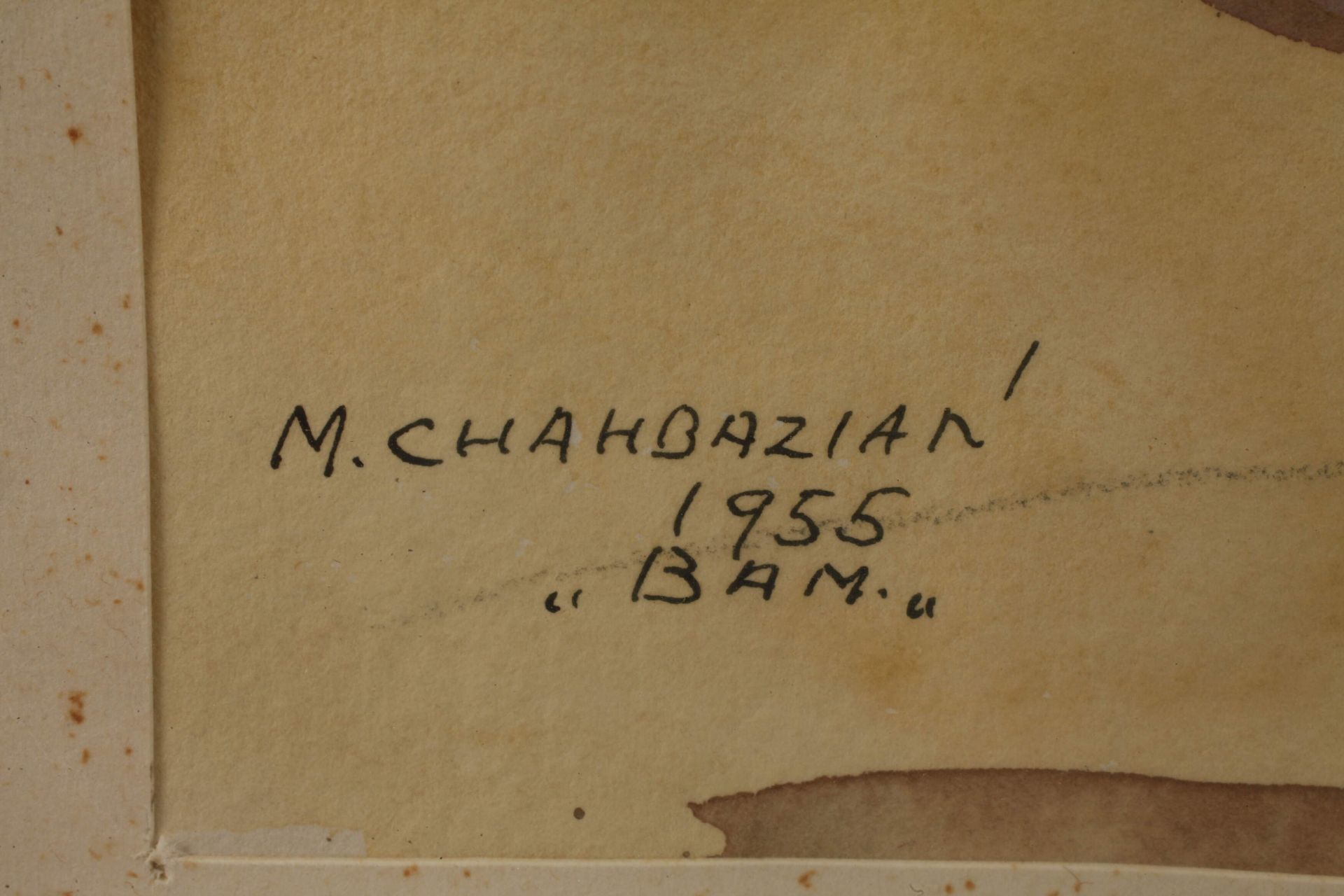 Misha Chahbazian, "Bam" - Bild 3 aus 3