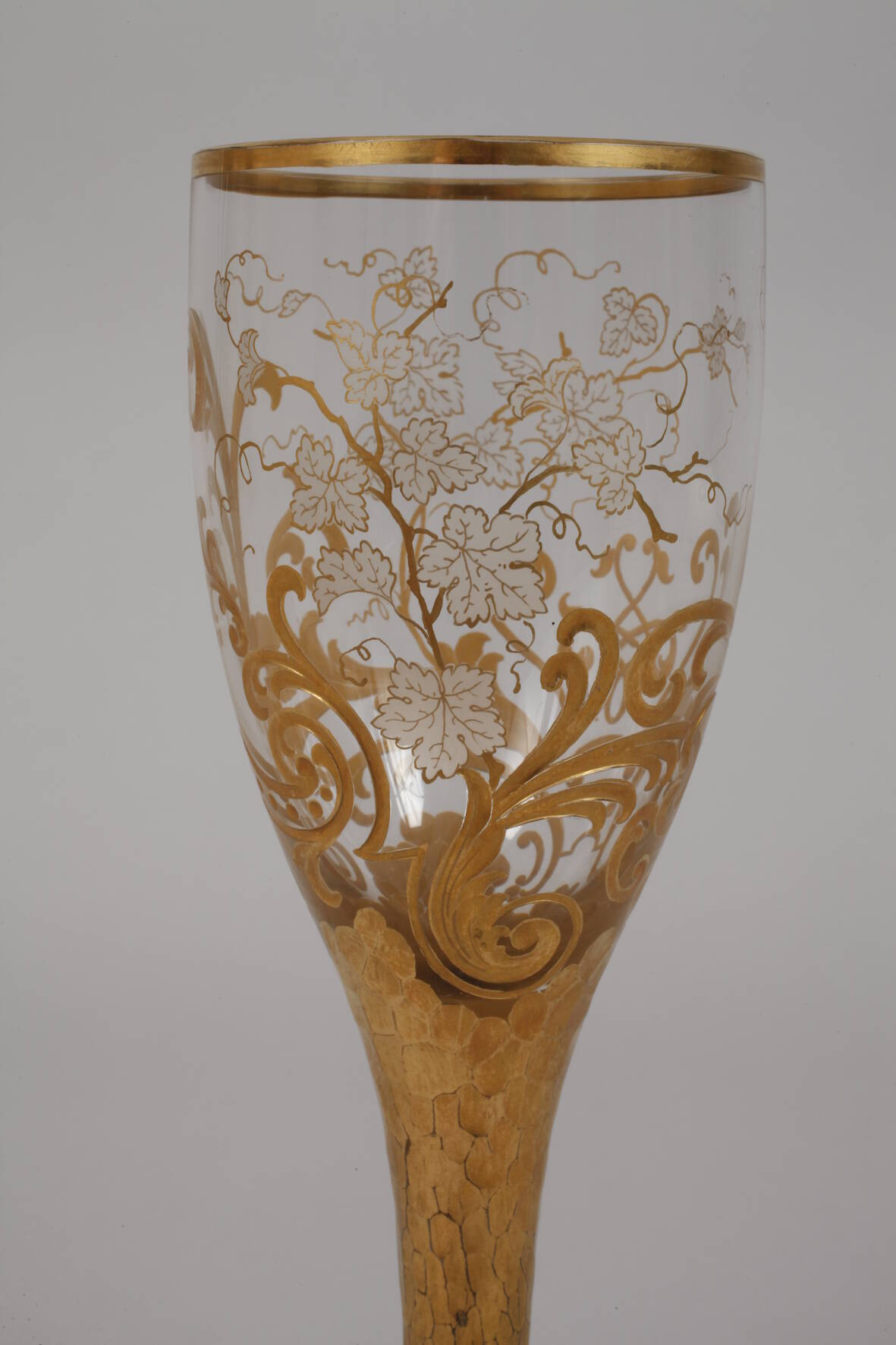 Champagne goblet gold decor - Image 2 of 4