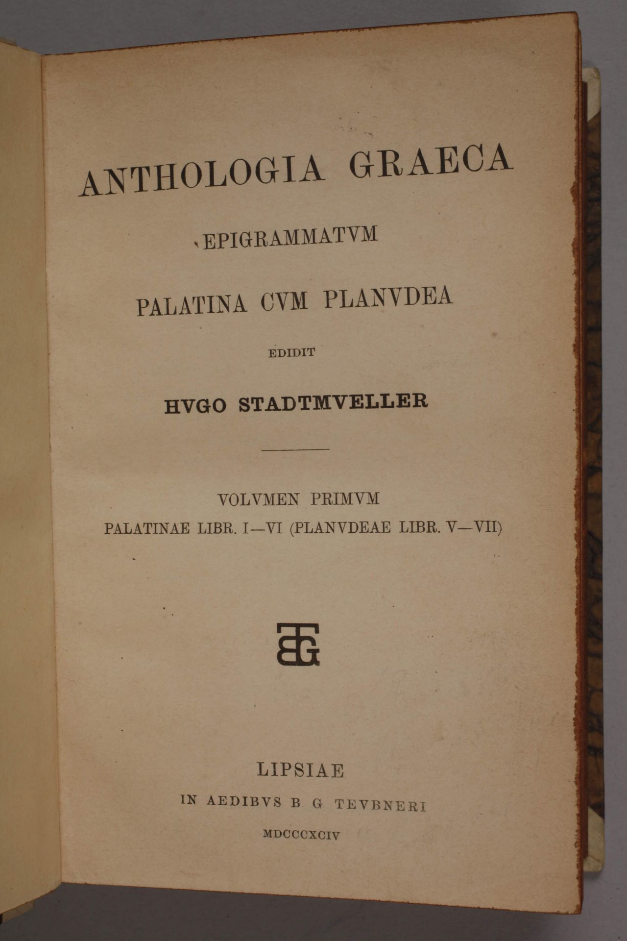 Anthologia Graeca - Image 2 of 5