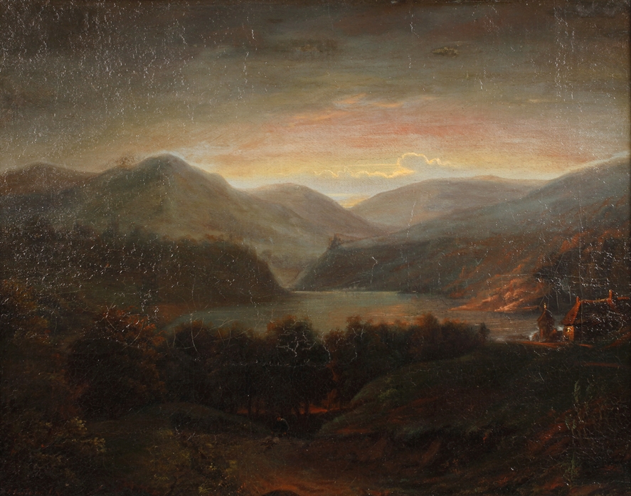 Heinrich Hartung IV, Evening Landscape