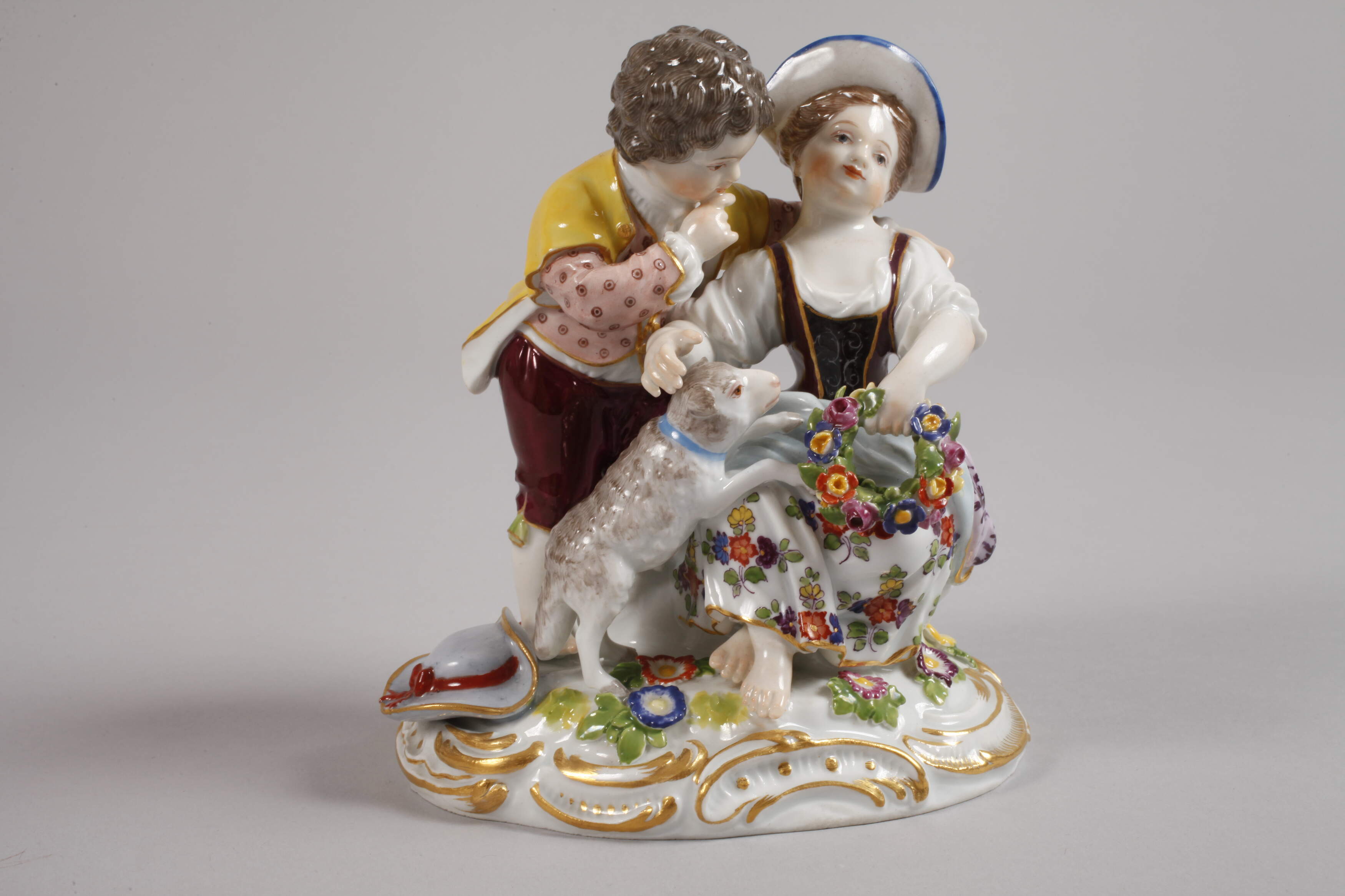 Meissen "Shepherd's Children" - Image 2 of 4