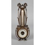 Wandbarometer Jugendstil