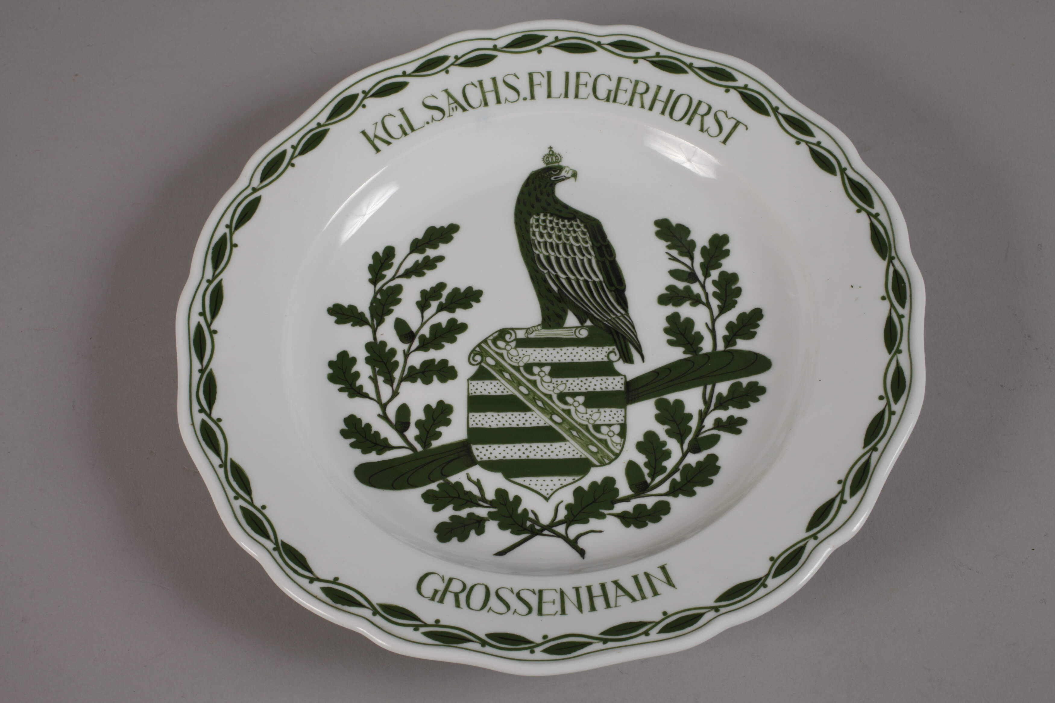 Meissen, regimental plate Fliegerhorst Sachsen - Image 2 of 3