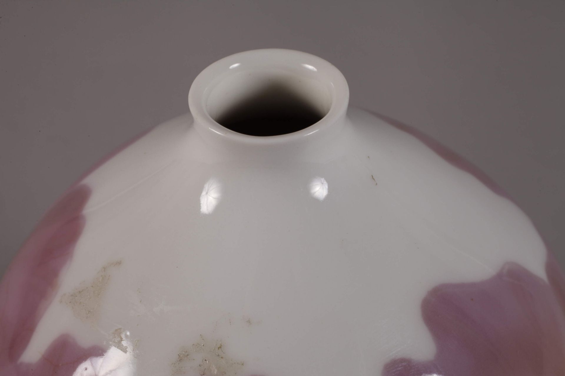 Copenhagen narrow neck vase with poppy decoration - Image 5 of 5