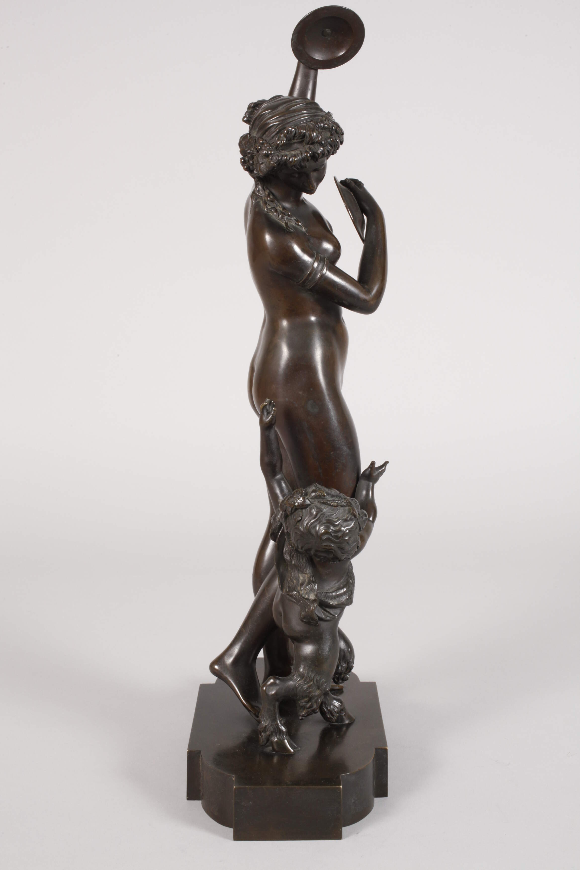 Menade and small satyr - Image 4 of 8