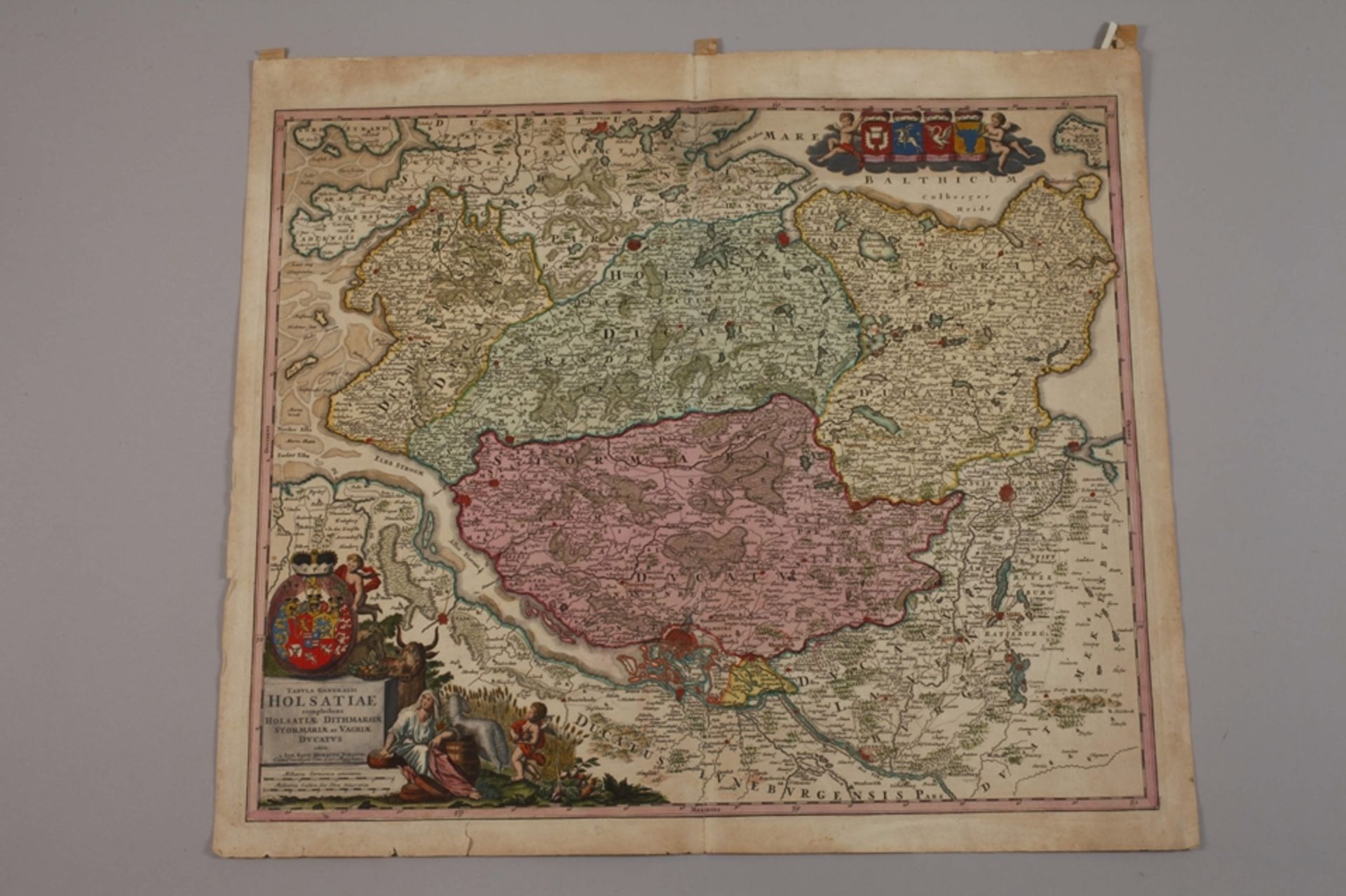 Johann Baptist Homann, Map of Northern Germany - Image 2 of 5