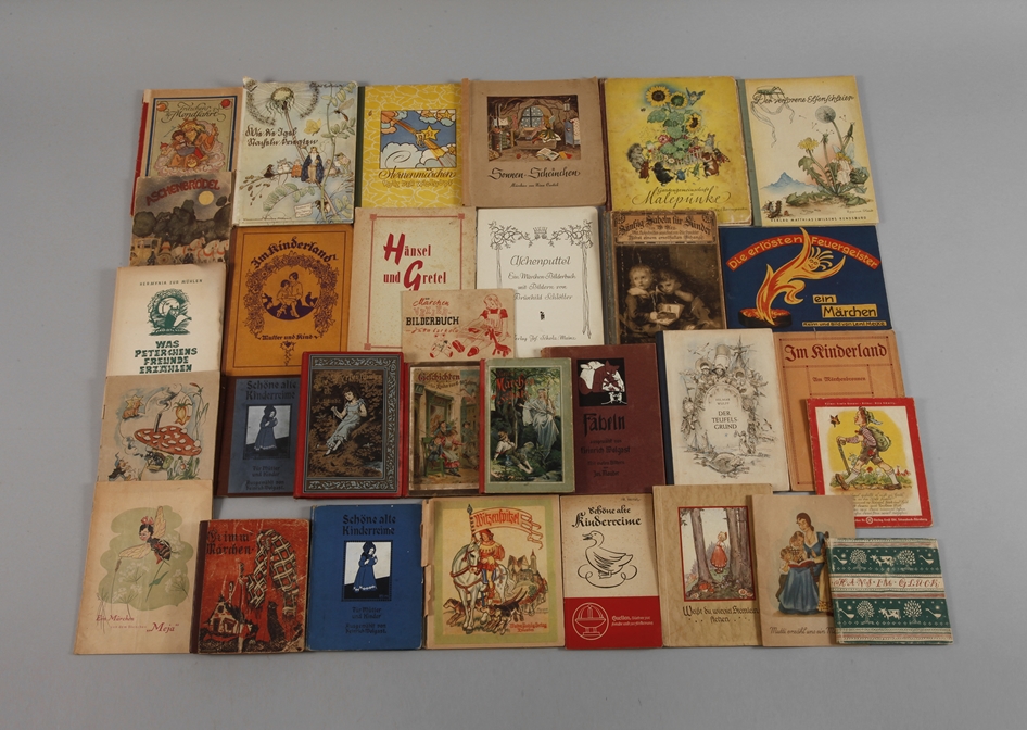Large collection of fairy tale and fable books