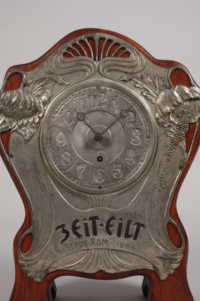 Art Nouveau table clock - Image 2 of 6