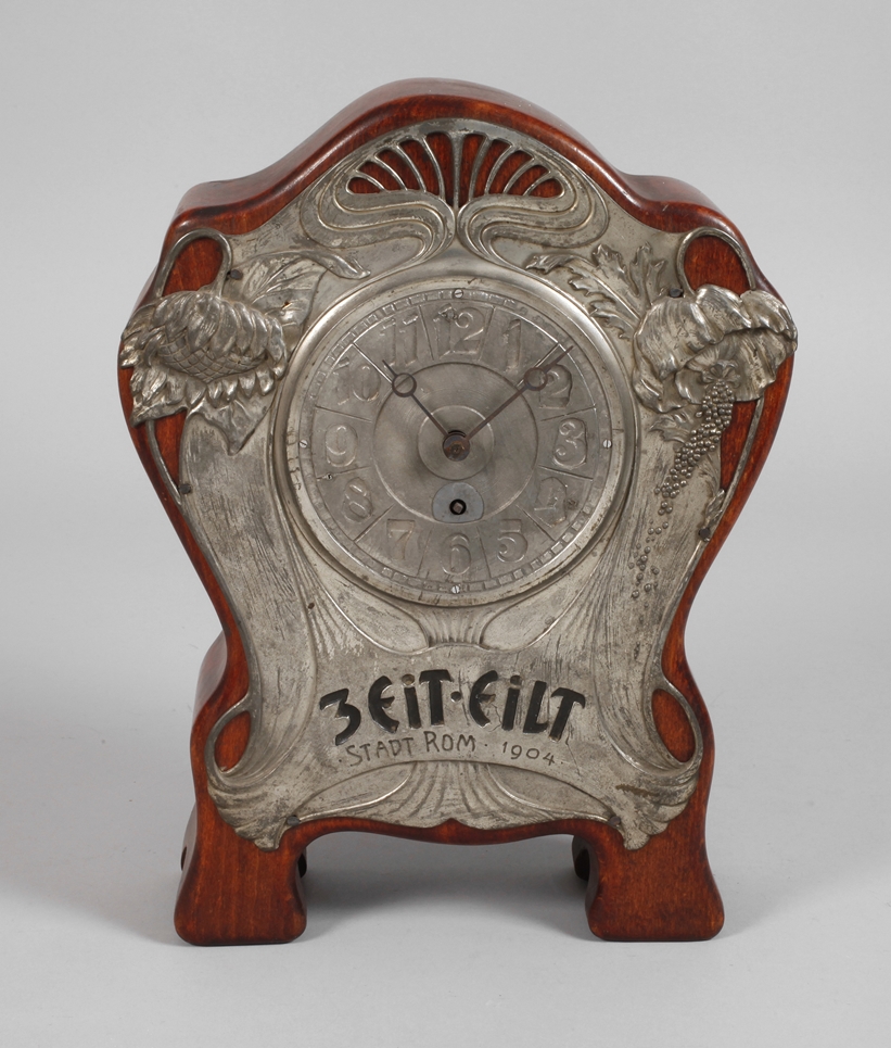 Art Nouveau table clock